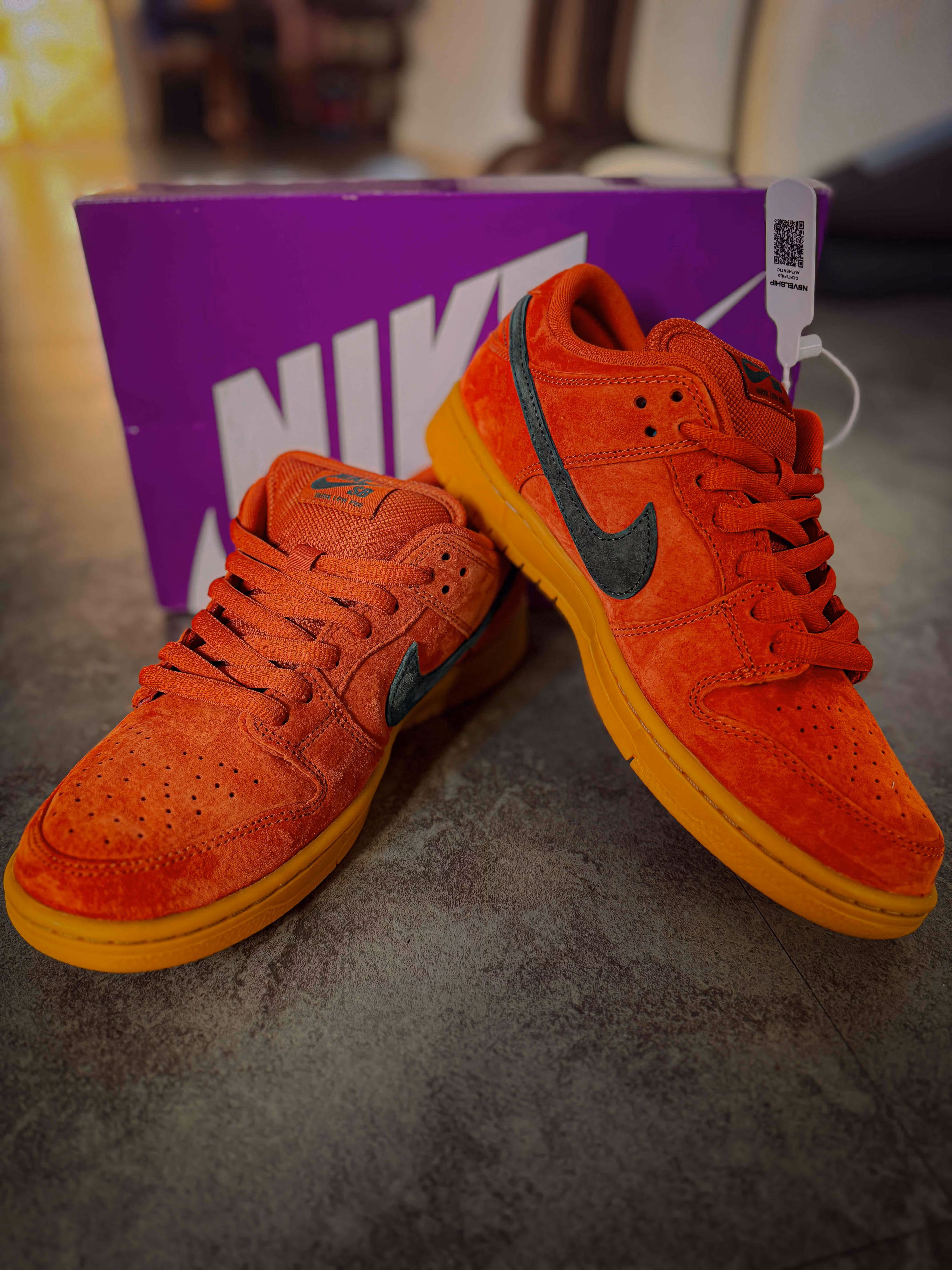 Nike Dunk Low SB 'Burnt Sunrise' HF3704-800 Nike Dunk Low SB 'Burnt Sunrise' HF3704-800